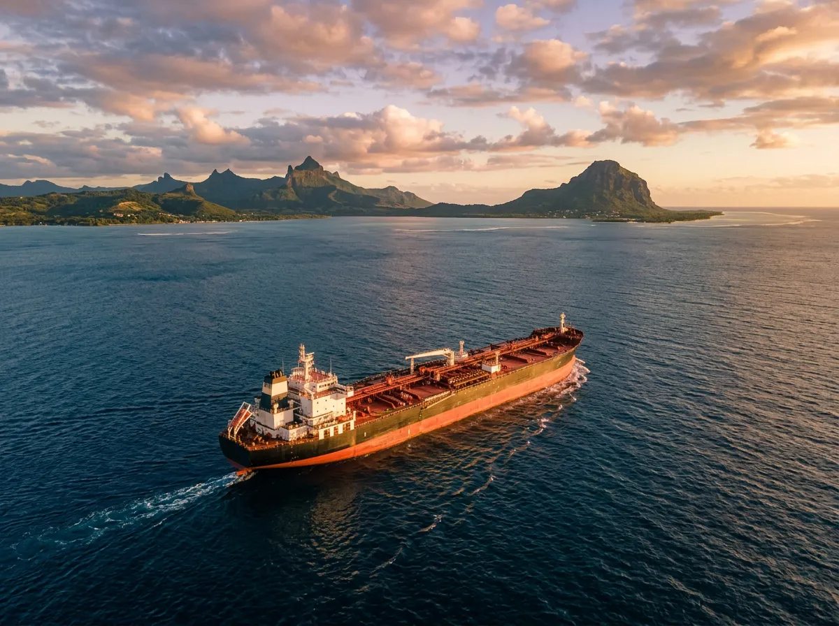 Tanker pétrolier en mer, crise du détroit d'Ormuz